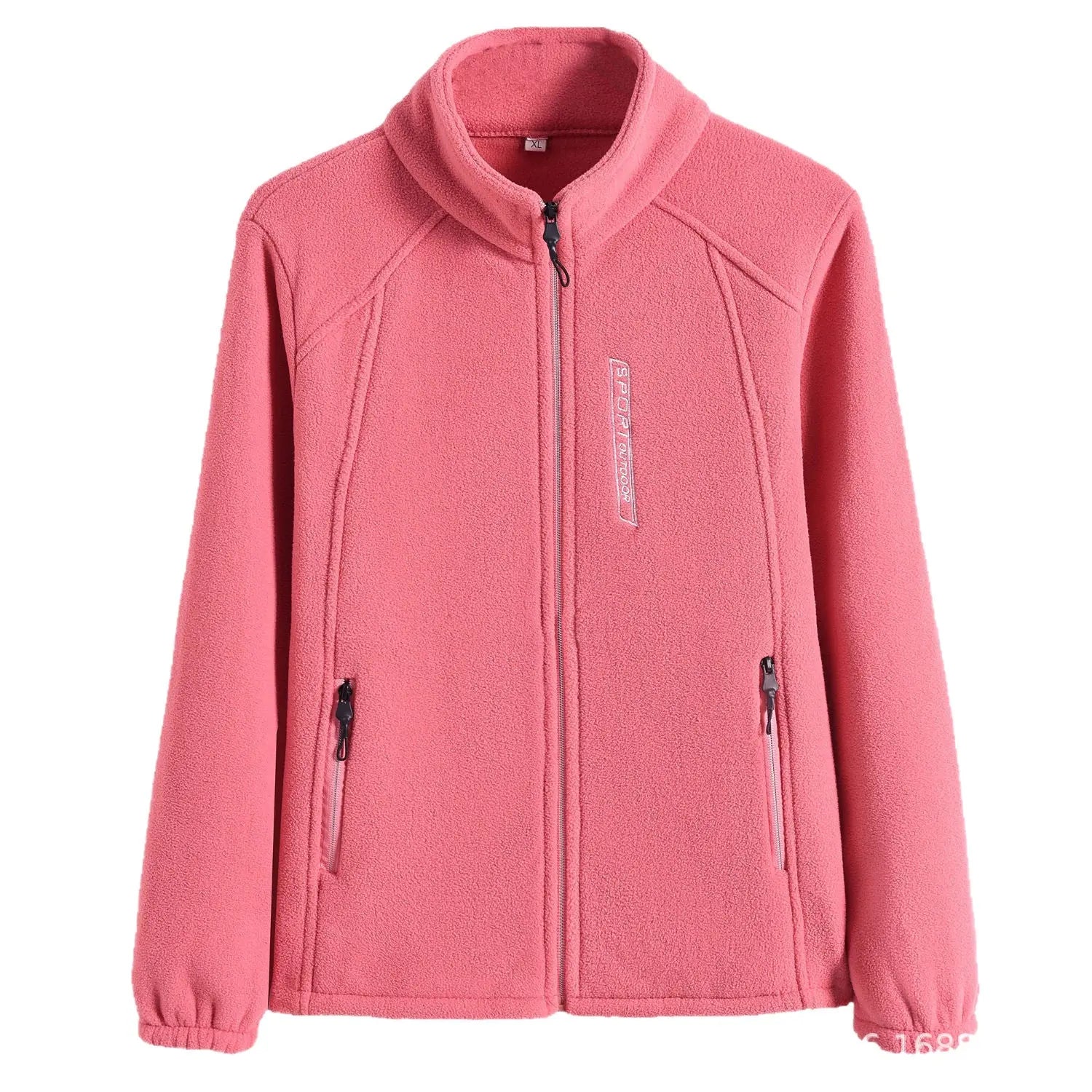 Autumn And Winter Women's Fleece Thickened Coat